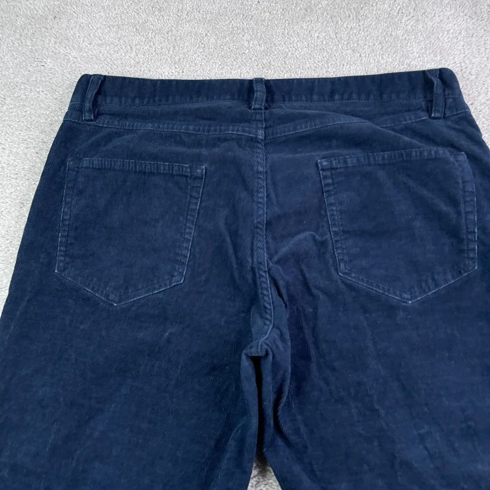Brooks Brothers Pants Mens 36 (Fits 36x28) Blue Corduroy‎ Slim Fit Stretch Cords